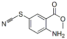 Benzoic acid, 2-amino-5-thiocyanato-, methyl ester (9ci)Structure,117324-16-0Structure Benzoic acid, 2-amino-5-thiocyanato-, methyl ester (9ci) Structure,117324-16-0Structure
