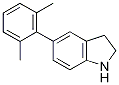 5-(2,6-二甲基苯基)-2,3-二氢-1H-吲哚结构式_1176740-73-0结构式
