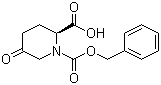 (2S)-5-氧代-1,2-哌啶二羧酸 1-苄酯结构式_117836-14-3结构式