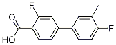 3,4-二氟-3-甲基-[1,1-联苯]-4-羧酸结构式_1178450-95-7结构式