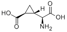 (2S,1s,2s)-2-(羧基环丙基)甘氨酸结构式_117857-93-9结构式