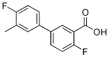4,4-二氟-3-甲基-[1,1-联苯]-3-羧酸结构式_1179676-15-3结构式