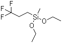 甲基(3,3,3-三氟丙基)二乙氧基硅烷结构式_118162-95-1结构式