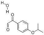 2-(4-异丙氧基苯基)-2-氧代乙醛水合物结构式_1185081-21-3结构式