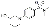 4-(3-羟基哌啶-1-基)-N,N-二甲基 苯磺酰胺结构式_1185313-49-8结构式