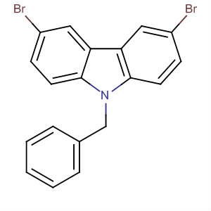 9-苄基-3,6-二溴咔唑结构式_118599-27-2结构式