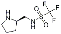 (R)-1,1,1-三氟-n-(吡咯烷-2-甲基)甲烷磺酰胺结构式_1186049-30-8结构式