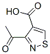 (9ci)-3-乙酰基-4-异噻唑羧酸结构式_118739-39-2结构式