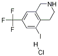 7-(三氟甲基)-1,2,3,4-四氢-5-碘异喹啉盐酸盐结构式_1187830-65-4结构式