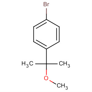 1-溴-4-(2-甲氧基丙烷-2-基)苯结构式_119027-36-0结构式
