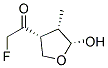 (3alpha,4alpha,5alpha)-(9ci)-2-氟-1-(四氢-5-羟基-4-甲基-3-呋喃)-乙酮结构式_119232-95-0结构式