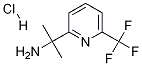 2-(6-(三氟甲基)吡啶-2-基)丙烷-2-胺盐酸盐结构式_1192356-27-6结构式