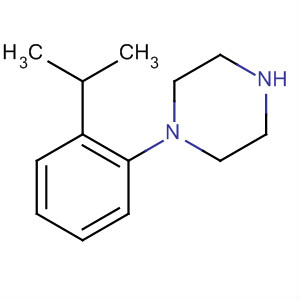 1-(2-异丙基苯基)哌嗪结构式_119695-82-8结构式