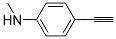 (9ci)-4-乙炔-n-甲基-苯胺结构式_119754-15-3结构式