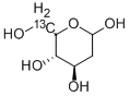 2-脱氧-D-葡萄糖-6-13C结构式_119897-50-6结构式