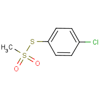S-(4-氯苯基)甲烷磺酸磷酸酯结构式_1200-28-8结构式