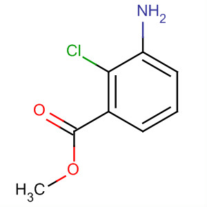 3-氨基-2-氯苯甲酸甲酯结构式_120100-15-4结构式