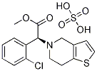 (S)-甲基 2-(2-氯苯基)-2-(6,7-二氢噻吩并[3,2-c]吡啶-5(4h)-基)乙酸酯硫酸盐结构式_120202-48-4结构式