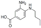 (9ci)-3-氨基-4-(丁基氨基)-苯甲酸结构式_120337-90-8结构式