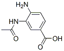 (9ci)-3-(乙酰基氨基)-4-氨基-苯甲酸结构式_120399-87-3结构式