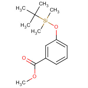 3-(叔丁基二甲基甲硅烷基氧基)苯甲酸甲酯结构式_120687-94-7结构式