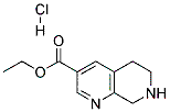 Ethyl5,6,7,8-tetrahydro-1,7-naphthyridine-3-carboxylatehydrochlorideStructure,1207175-08-3Structure Ethyl5,6,7,8-tetrahydro-1,7-naphthyridine-3-carboxylatehydrochloride Structure,1207175-08-3Structure