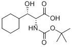 (R,s)-a-n-boc-氨基-b-羟基-环己烷丙酸结构式_120963-86-2结构式