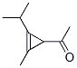 (9ci)-1-[2-甲基-3-(1-甲基乙基)-2-环丙烯-1-基]-乙酮结构式_121138-89-4结构式