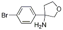 3-(4-Bromophenyl)tetrahydrofuran-3-amineStructure,1211596-34-7Structure 3-(4-Bromophenyl)tetrahydrofuran-3-amine Structure,1211596-34-7Structure