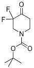 3,3-二氟-4-氧代哌啶-1-羧酸叔丁酯 水合物结构式_1215071-17-2结构式