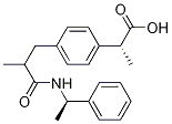 (R,r)-n-(1-苯基乙基)布洛芬酰胺结构式_121734-80-3结构式
