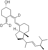 维生素D2-[D3]结构式_1217448-46-8结构式