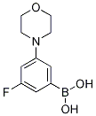 3-氟-5-吗啉苯硼酸结构式_1217500-95-2结构式