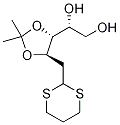 2-脱氧-3,4-O-异亚丙基-D-阿拉伯糖-己糖亚丙基二硫代缩醛结构式_1217816-60-8结构式