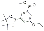3-乙氧基-5-(甲氧基羰基)苯硼酸频那醇酯结构式_1218789-54-8结构式