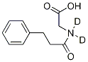 N-(3-苯基丙酰基)甘氨酸-D2结构式_1219795-43-3结构式