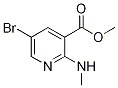 5-溴-2-(甲基氨基)-吡啶-3-羧酸甲酯结构式_1220419-53-3结构式
