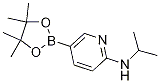 N-异丙基-5-(4,4,5,5-四甲基-1,3,2-二噁硼烷-2-基)吡啶-2-胺结构式_1220696-30-9结构式