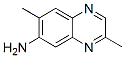 (9ci)-3,7-二甲基-6-喹噁啉胺结构式_122457-29-8结构式