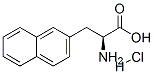 3-(2-萘)-l-丙氨酸盐酸盐结构式_122745-12-4结构式