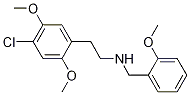 N-(2-甲氧基苄基)-2-(4-氯-2,5-二甲氧基苯基)乙胺结构式_1227608-02-7结构式