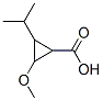 (9ci)-2-甲氧基-3-(1-甲基乙基)-环丙烷羧酸结构式_122775-02-4结构式
