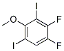 1,2-Difluoro-3,5-diiodo-4-methoxybenzeneStructure,1228093-55-7Structure 1,2-Difluoro-3,5-diiodo-4-methoxybenzene Structure,1228093-55-7Structure