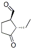 反式-(9ci)-2-乙基-3-氧代-环戊烷羧醛结构式_123100-98-1结构式