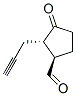 反式-(9ci)-3-氧代-2-(2-丙炔)-环戊烷羧醛结构式_123101-00-8结构式
