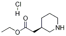 (R)-2-(哌啶-3-基)乙酸乙酯盐酸盐结构式_1233200-48-0结构式
