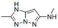(9ci)-n,2-二甲基-1H-吡唑并[1,5-b][1,2,4]噻唑-6-胺结构式_123363-55-3结构式