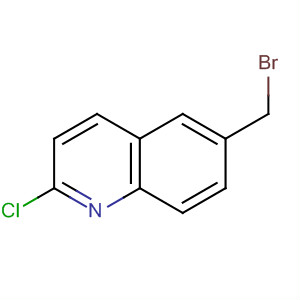 6-(溴甲基)-2-氯喹啉结构式_123637-77-4结构式