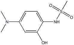 N-(4-(dimethylamino)-2-hydroxyphenyl)methanesulfonamideStructure,1243474-98-7Structure N-(4-(dimethylamino)-2-hydroxyphenyl)methanesulfonamide Structure,1243474-98-7Structure