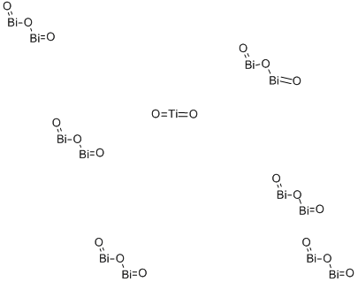钛酸铋结构式_12441-73-5结构式